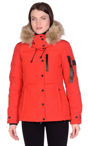 SuperDry Sport & Snow Эффектный женский пуховик Superdry Premium Down New Rescue Jacket