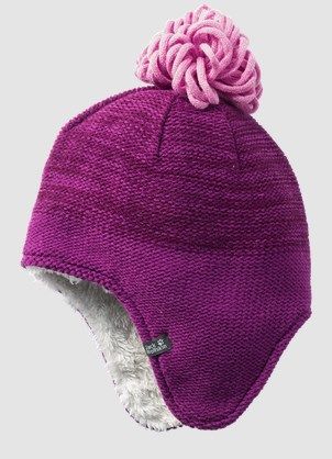 Jack Wolfskin Шапка комфортная с Jack Wolfskin Snowflake Cap Kids
