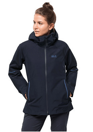 Jack Wolfskin Куртка женская городская Jack Wolfskin Sierra Pass 3in1 jkt w