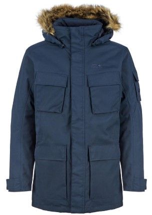 Jack Wolfskin Аляска с синтетическим утеплителем мужская Jack Wolfskin Glacier Canyon Parka