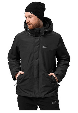 Jack Wolfskin Куртка теплая Jack Wolfskin Arland 3in1 JKT M