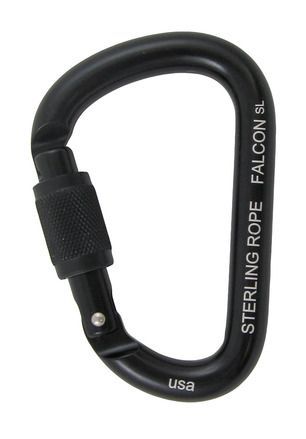 Sterling Rope Карабин автоматический Sterling Rope Falcon Screwlock Small Pear Carabiner