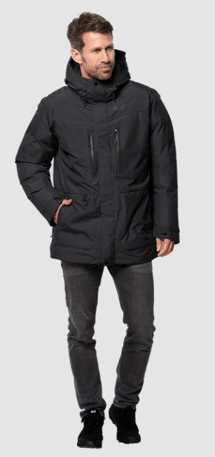 Jack Wolfskin Стильный пуховик Jack Wolfskin North Ice Parka M