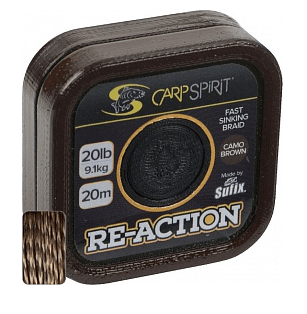 Carp Материал поводковый Carp Spirit Reaction Braid 20M