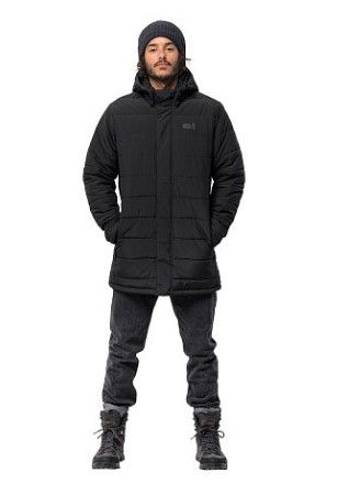 Jack Wolfskin Мужское ветронепроницаемое пальто Jack Wolfskin Svalbard Coat Men