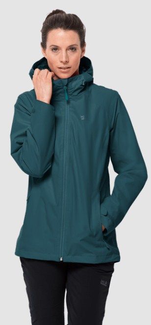 Jack Wolfskin Женская мембранная куртка Jack Wolfskin Norrland 3IN1 W