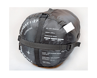 Talberg Спальный мешок комфортный с правой молнией Talberg Forest I Compact -27C (Комфорт -5)