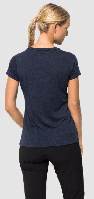 Jack Wolfskin Хлопковая футболка Jack Wolfskin Logo T W