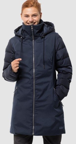 Jack Wolfskin Пуховик ветронепроницаемый Jack Wolfskin Temple hill coat