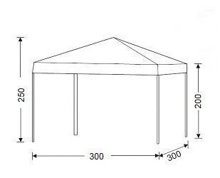 KingCamp Тент для кемпинга King Camp Canopy L
