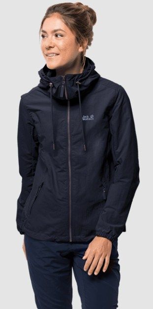 Jack Wolfskin Женская куртка с защитой от УФ излучения Jack Wolfskin Lakeside Jacket W