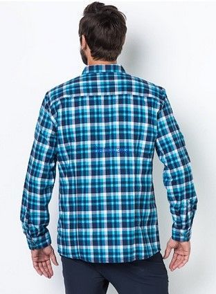 Jack Wolfskin Рубашка повседневная мужская Jack Wolfskin Bow Valley Shirt