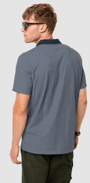 Jack Wolfskin Футболка-поло для мужчин Jack Wolfskin Pique Polo Men