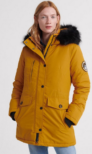 SuperDry Sport & Snow Теплая парка для девушек Superdry Ashley Everest Parka