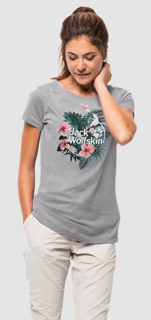 Jack Wolfskin Удобная футболка Jack Wolfskin Tropical T W