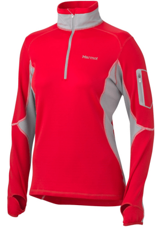 Marmot Термокофта спортивная для девушек Marmot Wm's Deviate Half Zip