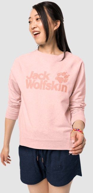 Jack Wolfskin Женский свитшот Jack Wolfskin Logo Sweatshirt W