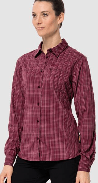 Jack Wolfskin Женская рубашка с длинным рукавом Jack Wolfskin Centaura Flex Shirt W