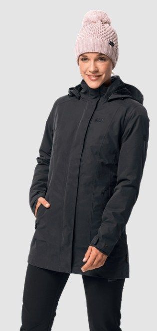 Jack Wolfskin Пальто с синтетическим утеплителем Jack Wolfskin Madison Avenue Coat