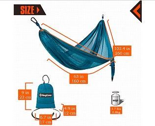 KingCamp Гамак летний King Camp 3755 Cool Hammock 260х160 см