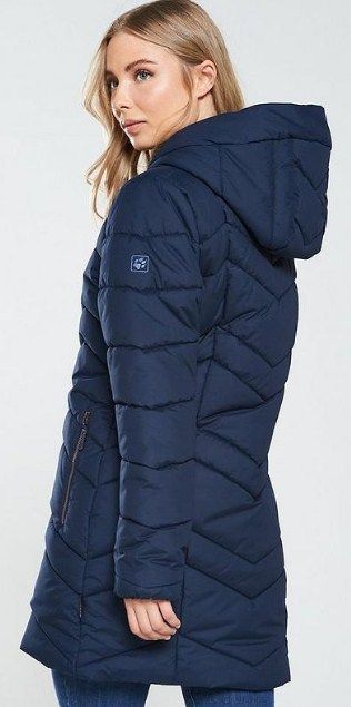 Jack Wolfskin Утепленное пальто для женщин Jack Wolfskin Kyoto Long Coat W