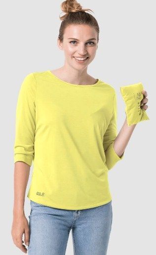 Jack Wolfskin Стильная футболка Jack Wolfskin Jwp 3/4 T W