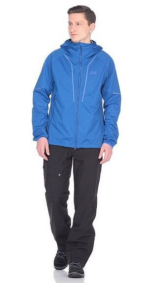 Jack Wolfskin Куртка износостойкая спортивная мужская Jack Wolfskin GREEN VALLEY JACKET MEN