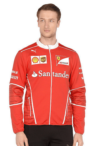 Puma Куртка ветрозащитная Puma Scuderia Ferrari Softshell Replica Jacket