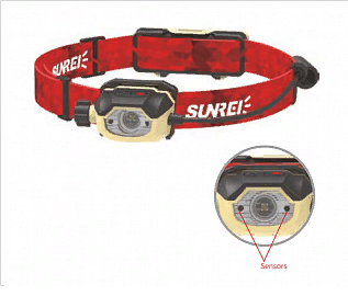 Sunrei Удобный налобный фонарь Sunrei Muye2 Zoomable Headlamp