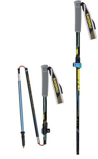 Masters Телескопические складные палки для трейлранинга и трекинга Masters Trecime Alu Expert Trail