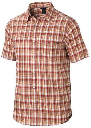 Marmot Рубашка эргономичная мужская Marmot Highpass Plaid SS