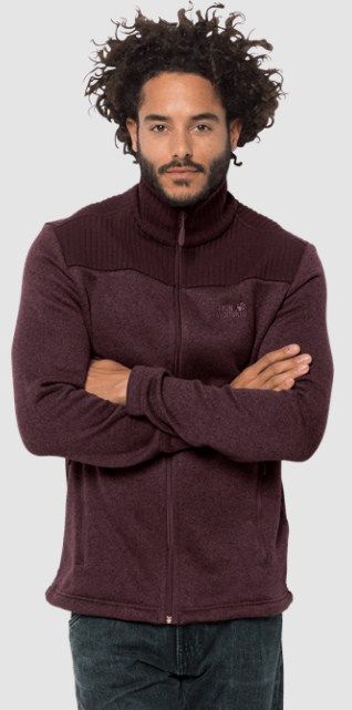 Jack Wolfskin Теплая ветровка из флиса Jack Wolfskin Scandic Jacket Men
