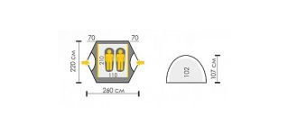 Talberg Походная палатка Talberg Explorer Pro 2