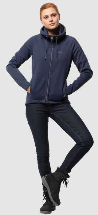 Jack Wolfskin Легкая куртка из флиса Jack Wolfskin Sky Thermic Hooded Jkt Women