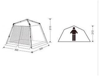 KingCamp Шатер для походов King Camp 8108 Camp King Cool