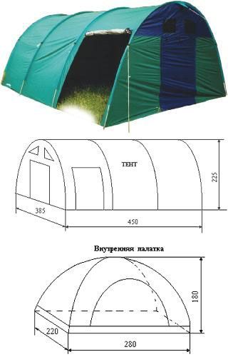 Турлан Многофункциональная палатка Кемпинг Турлан -6
