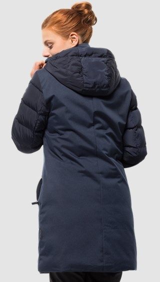 Jack Wolfskin Пуховик ветронепроницаемый Jack Wolfskin Temple hill coat