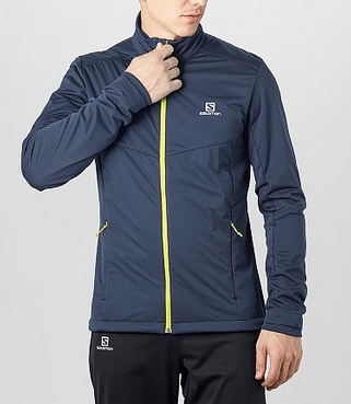 Salomon Куртка спортивная технологичная Salomon Agile Warm JKT M