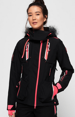 SuperDry Sport & Snow Сноубордическая куртка для девушек Superdry Ultimate Snow Action Jacket