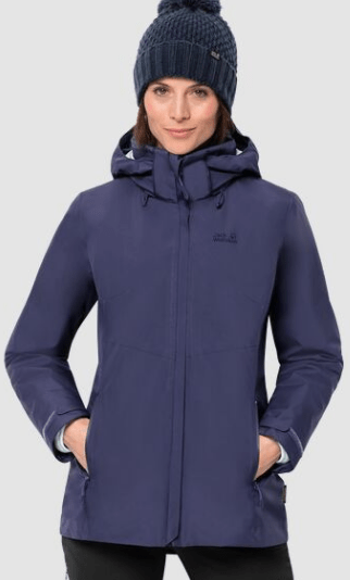 Jack Wolfskin Мембранная куртка Jack Wolfskin Garnet Pass 3In1 W
