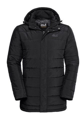 Jack Wolfskin Мужское ветронепроницаемое пальто Jack Wolfskin Svalbard Coat Men