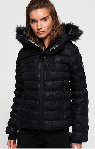 SuperDry Sport & Snow Куртка пуховик для девушек Superdry - Stealth Ski Down Bomber