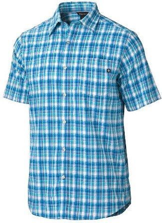 Marmot Рубашка эргономичная мужская Marmot Highpass Plaid SS