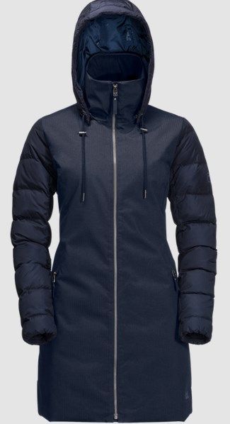 Jack Wolfskin Пуховик ветронепроницаемый Jack Wolfskin Temple hill coat