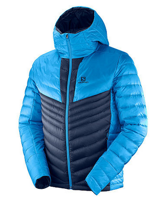 Salomon Куртка пуховик современная с капюшоном Salomon - Haloes Down Hoodie M