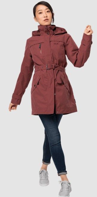 Jack Wolfskin Мембранный плащ Jack Wolfskin Kimberley Coat