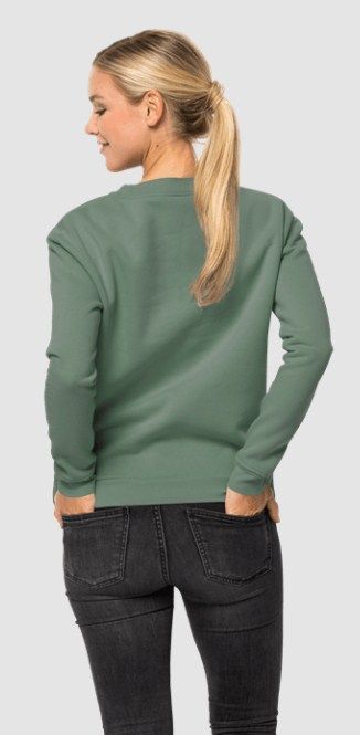 Jack Wolfskin Женский мягкий свитшот Jack Wolfskin Winter Logo Sweartshirt W