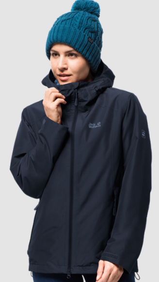 Jack Wolfskin Куртка водонепроницаемая Jack Wolfskin Chilly Morning jkt w