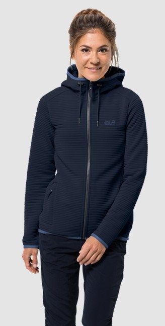 Jack Wolfskin Качественный джемпер Jack Wolfskin Modesto Hooded Jkt Women