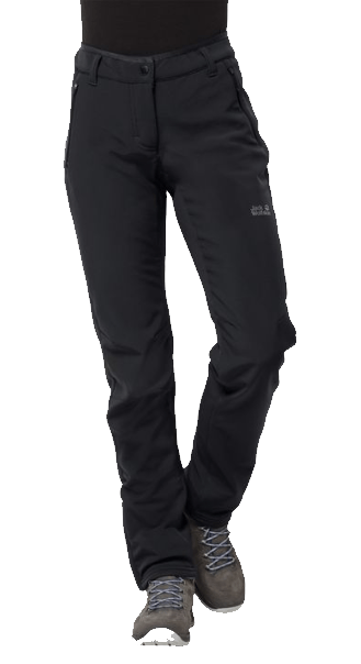 Jack Wolfskin Теплые женские брюки Jack Wolfskin Zenon Softshell Pants Women